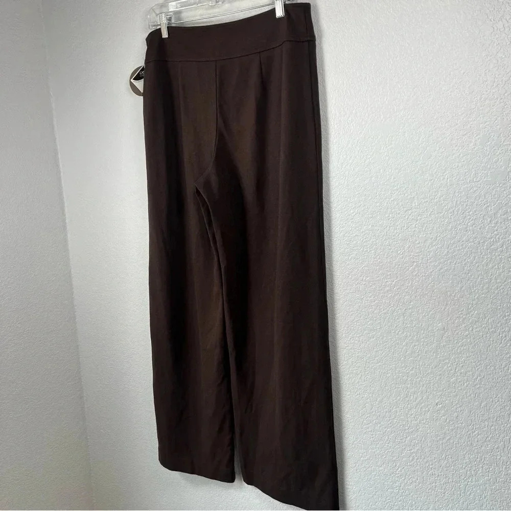 Valerie Separates Dark Brown Wide Leg Trouser ,  Side Zip 12